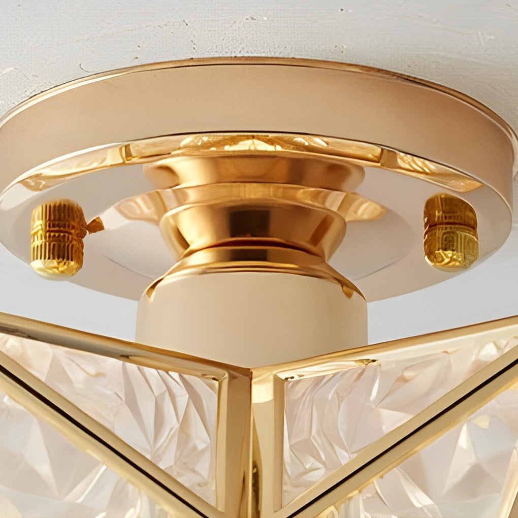 Glass Moravian Star Pendant Light Modern Ceiling Light