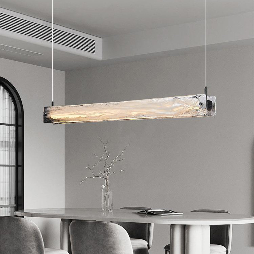 Glass Pendant Light For Kitchen Italian Minimalist Island Hanging Light