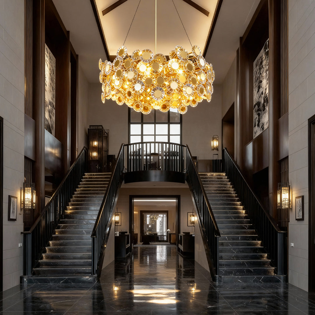 Gold Modern Chandeliar Luxury Creative Ceiling Light