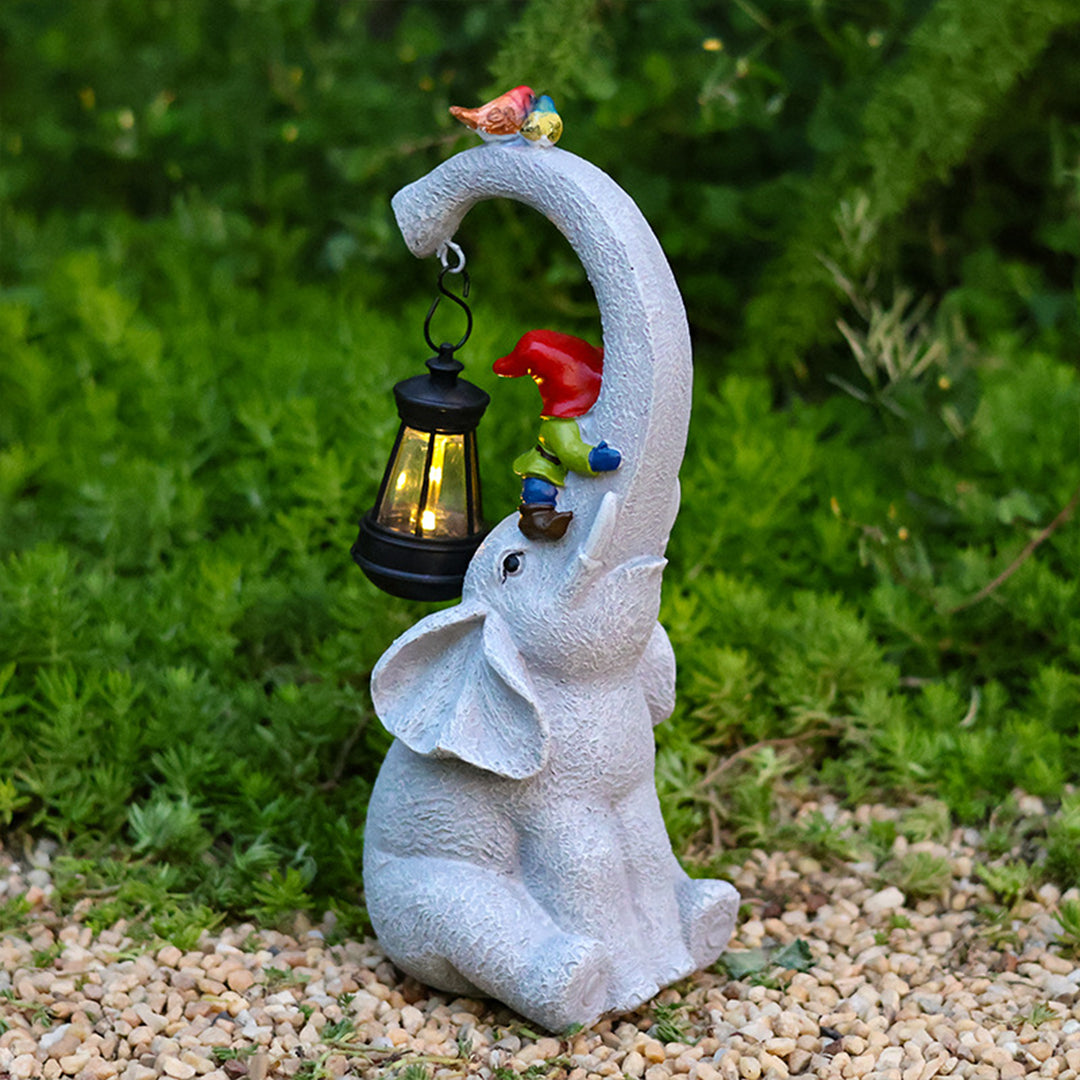 Resin Garden Solar Animal Lights