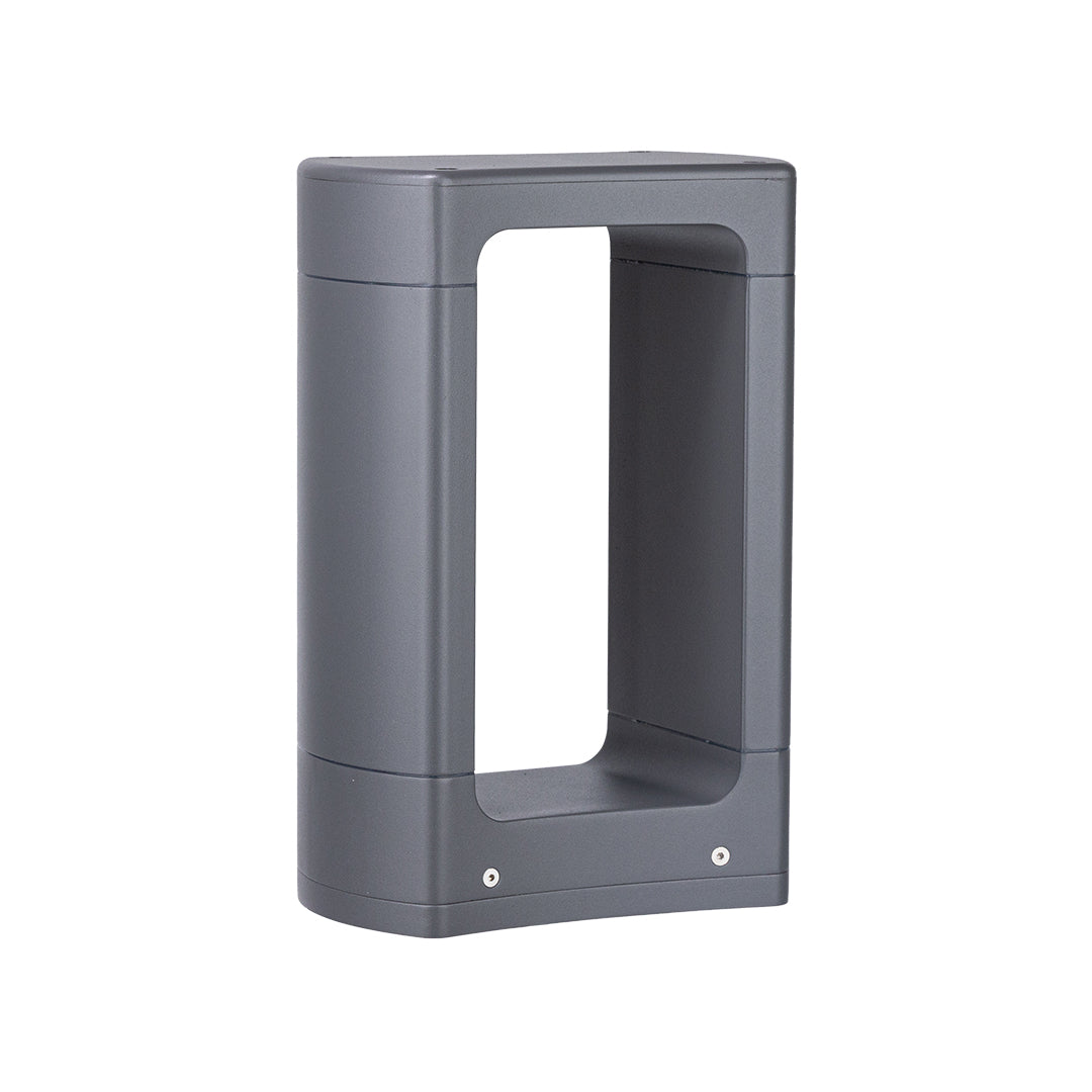 Square LED Garden Outdoor Bollard Light Minimalist Pathway Lighting