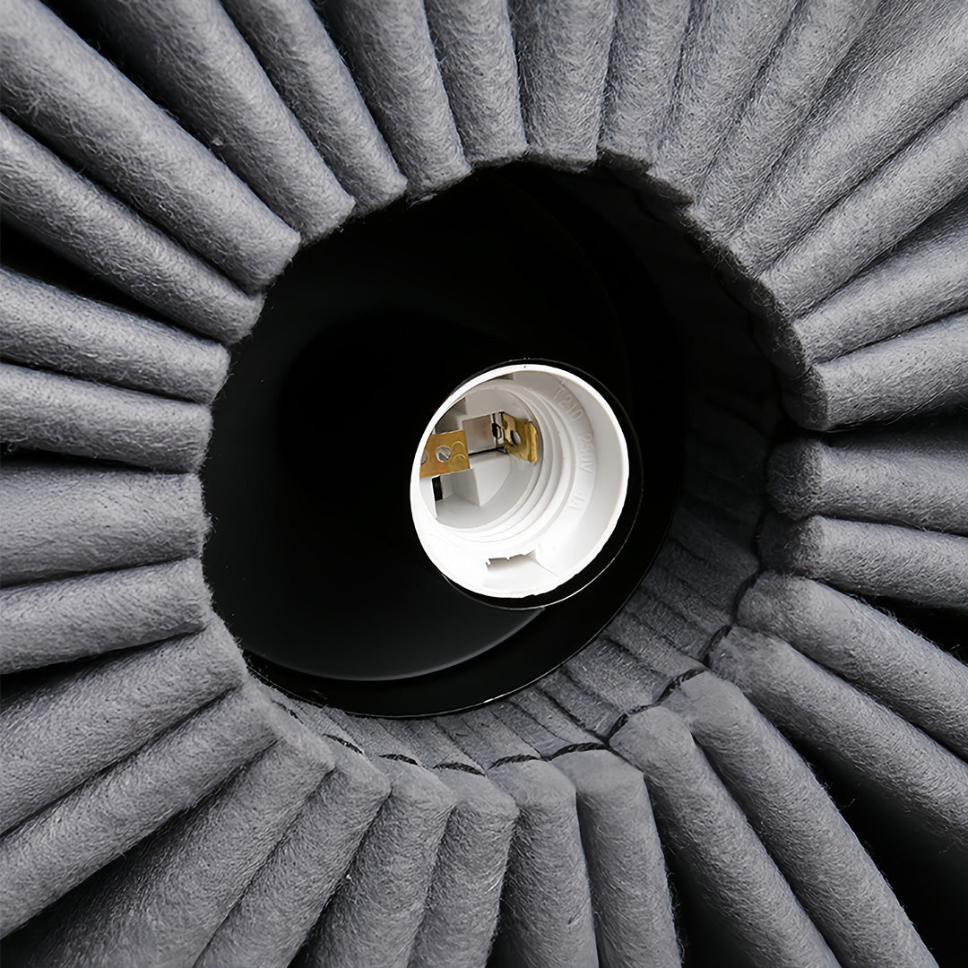Cloth Chandelier Large Diameter Noise Reduction Felt Ceiling Lights