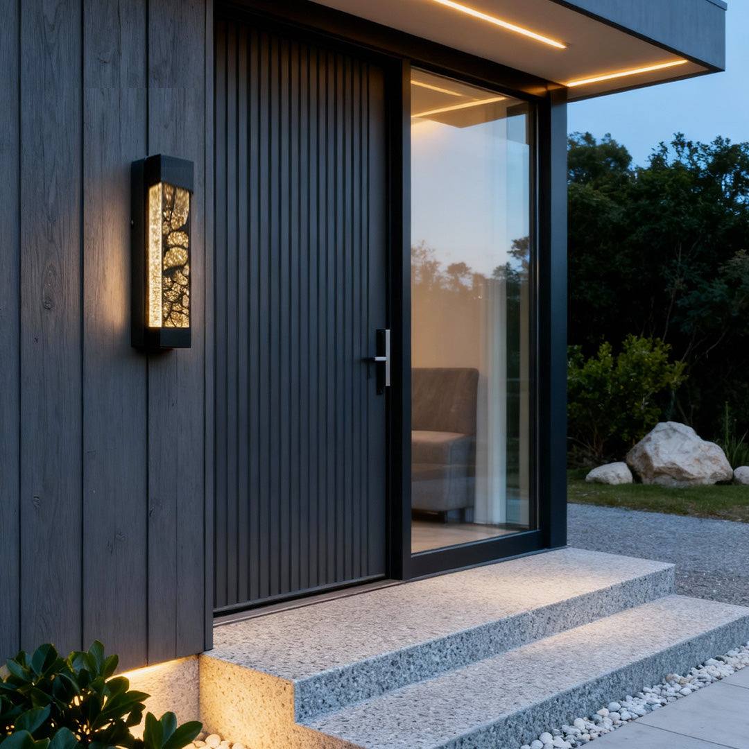 LED Linear Wall Light Outdoor Waterproof Crystal Light