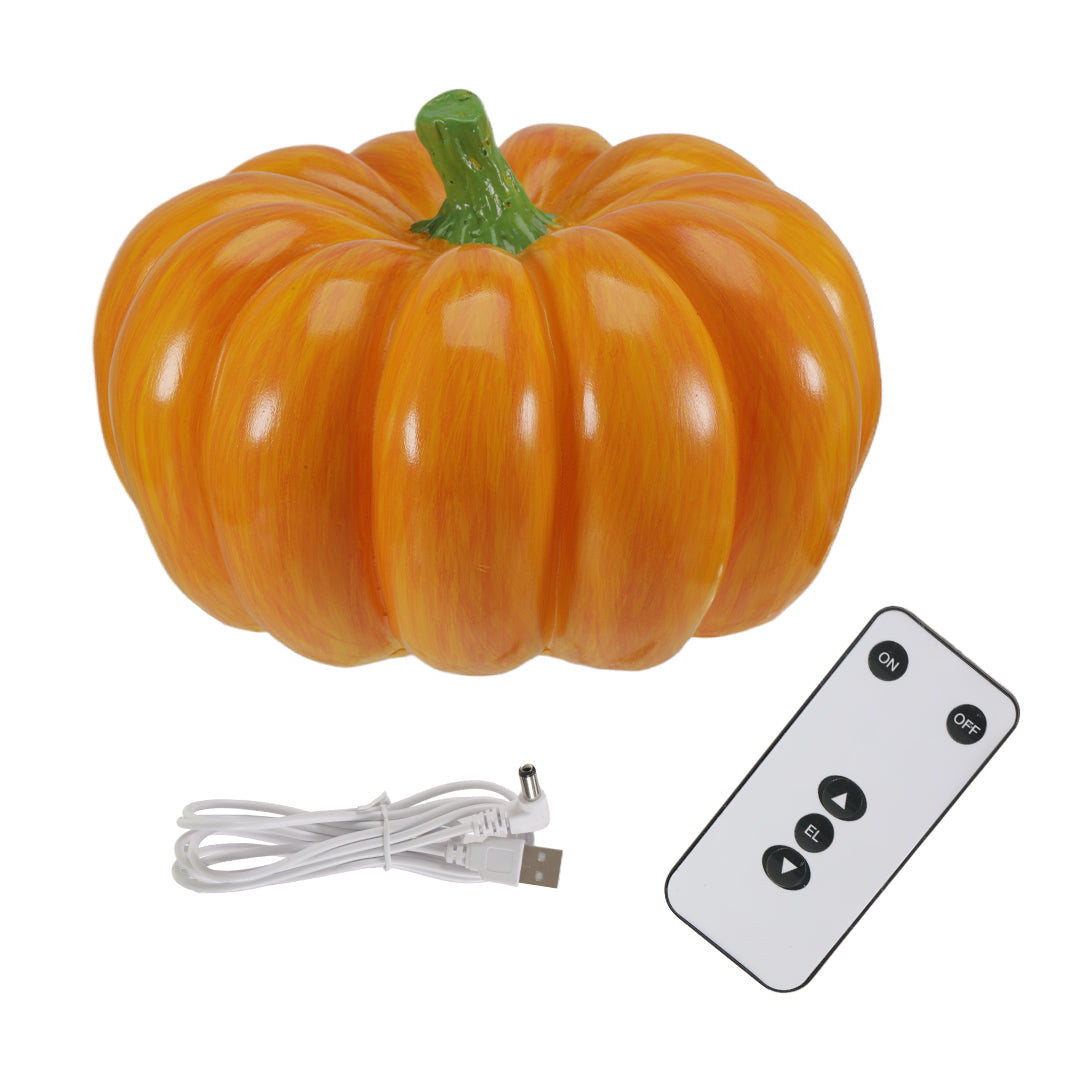 Halloween Pumpkin Light Waterproof Ambience Resin Lamp