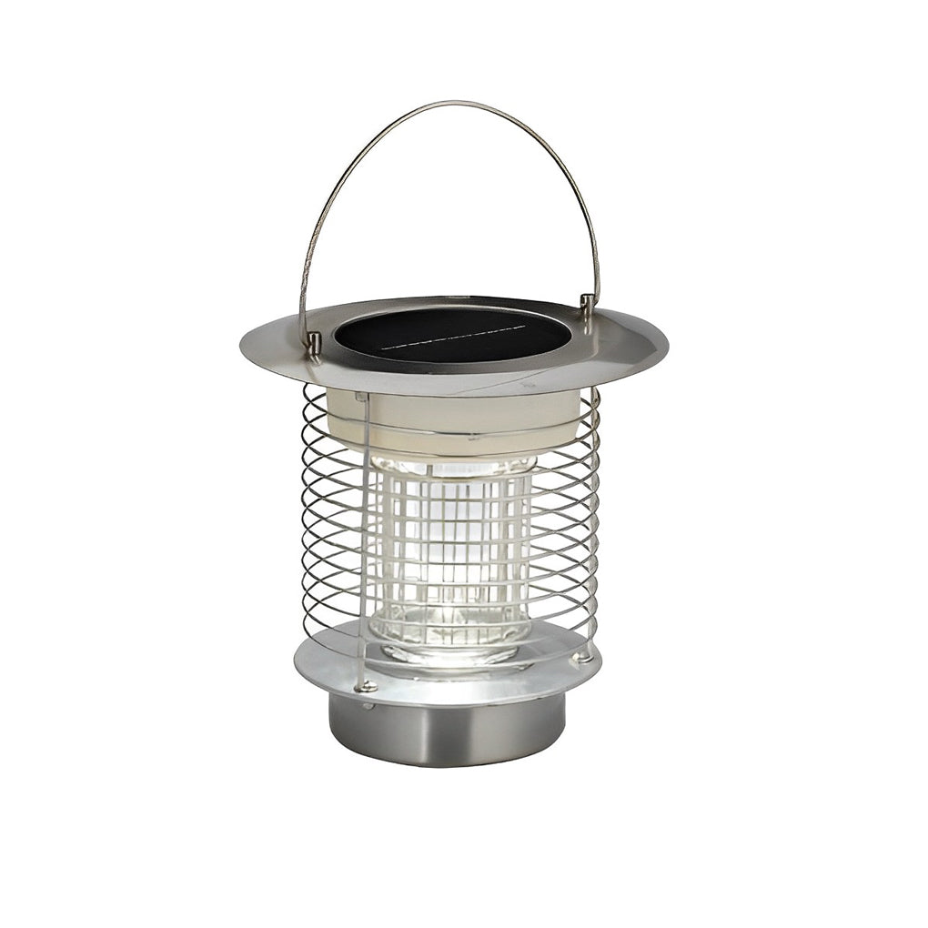 Solar Light Bug Zapper Solar Garden Purple-Light Mosquito Killer Lamp
