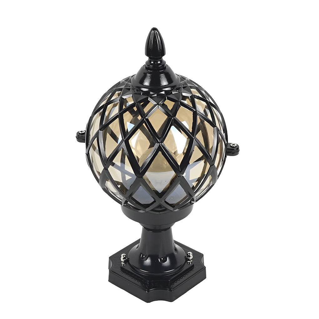 Home Pillar Light Modern Glass Fence Aluminum Light