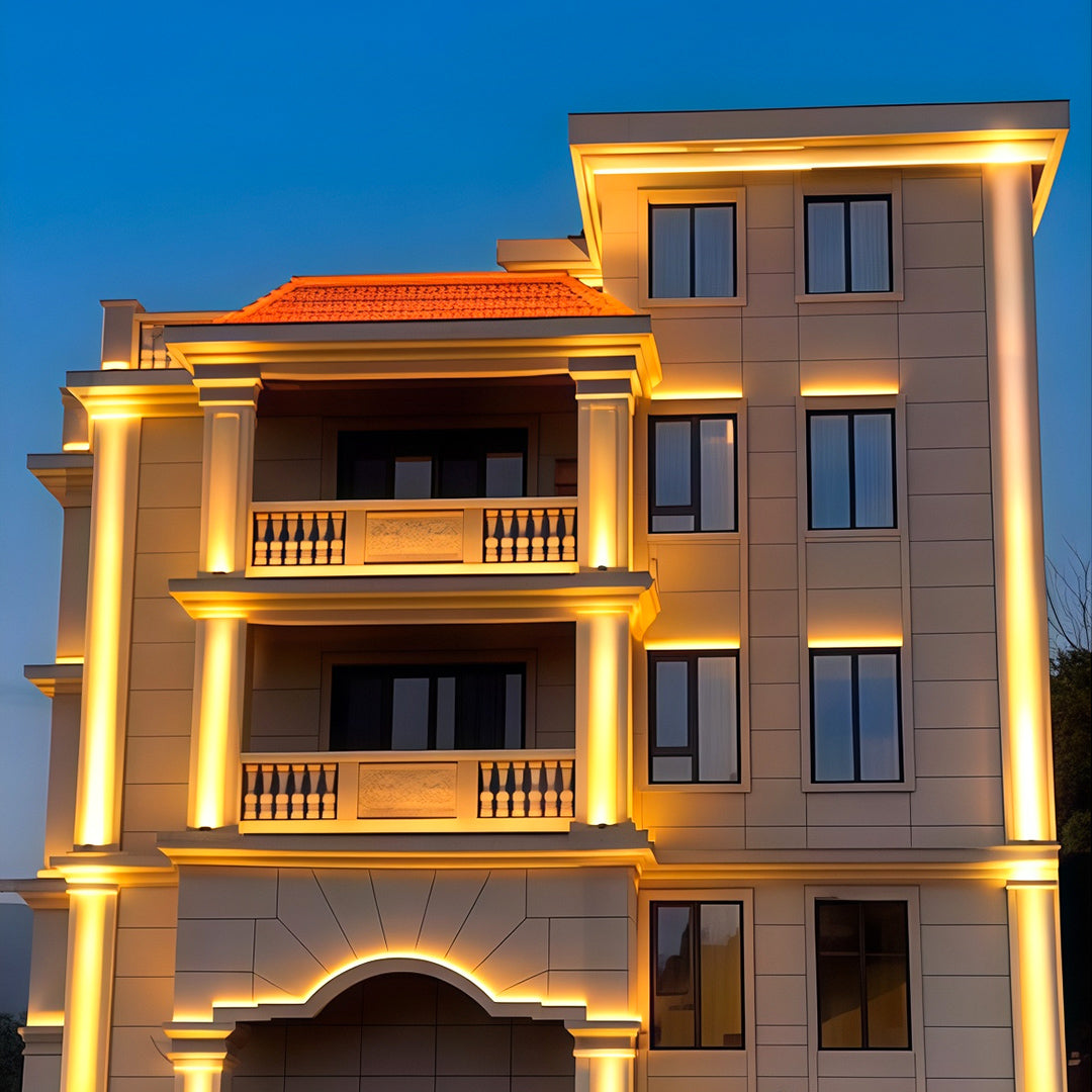 Square Wall Wash Light Outdoor Waterproof LED Narrow Beam Lamp