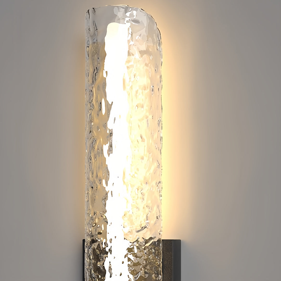 Contemporary Black Outdoor Wall Lights Waterproof LED Lamp