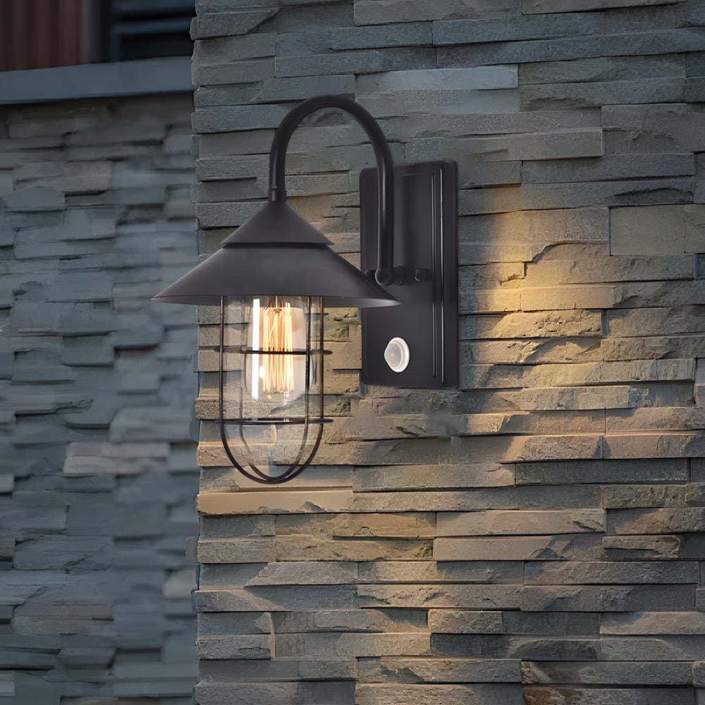 Barn Wall Light Retro Waterproof Black Outdoor Light