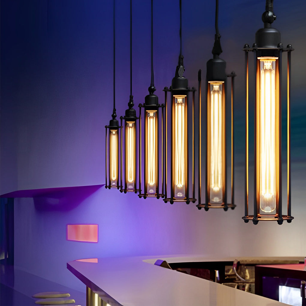 Industrial Style Pendant Light Fixtures Iron Ceiling Light