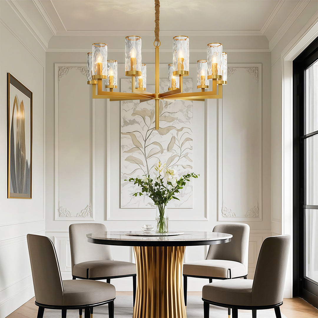 Island Chandelier Modern Luxury Minimalist Glass Ceiling Light