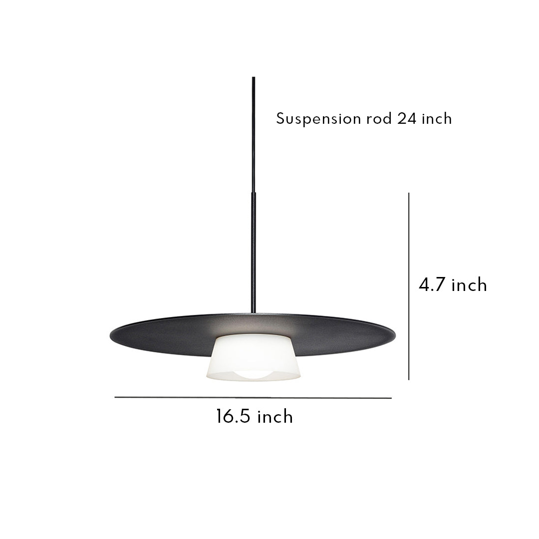 Iron Island Pendant Pight Fixtures Nordic Minimalist Round Hanging Light