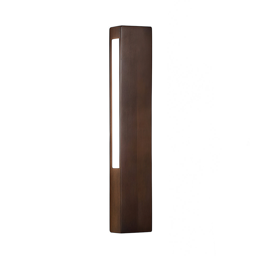 Japanese Wall Light for Bedside Aluminum Wood LED Lamp