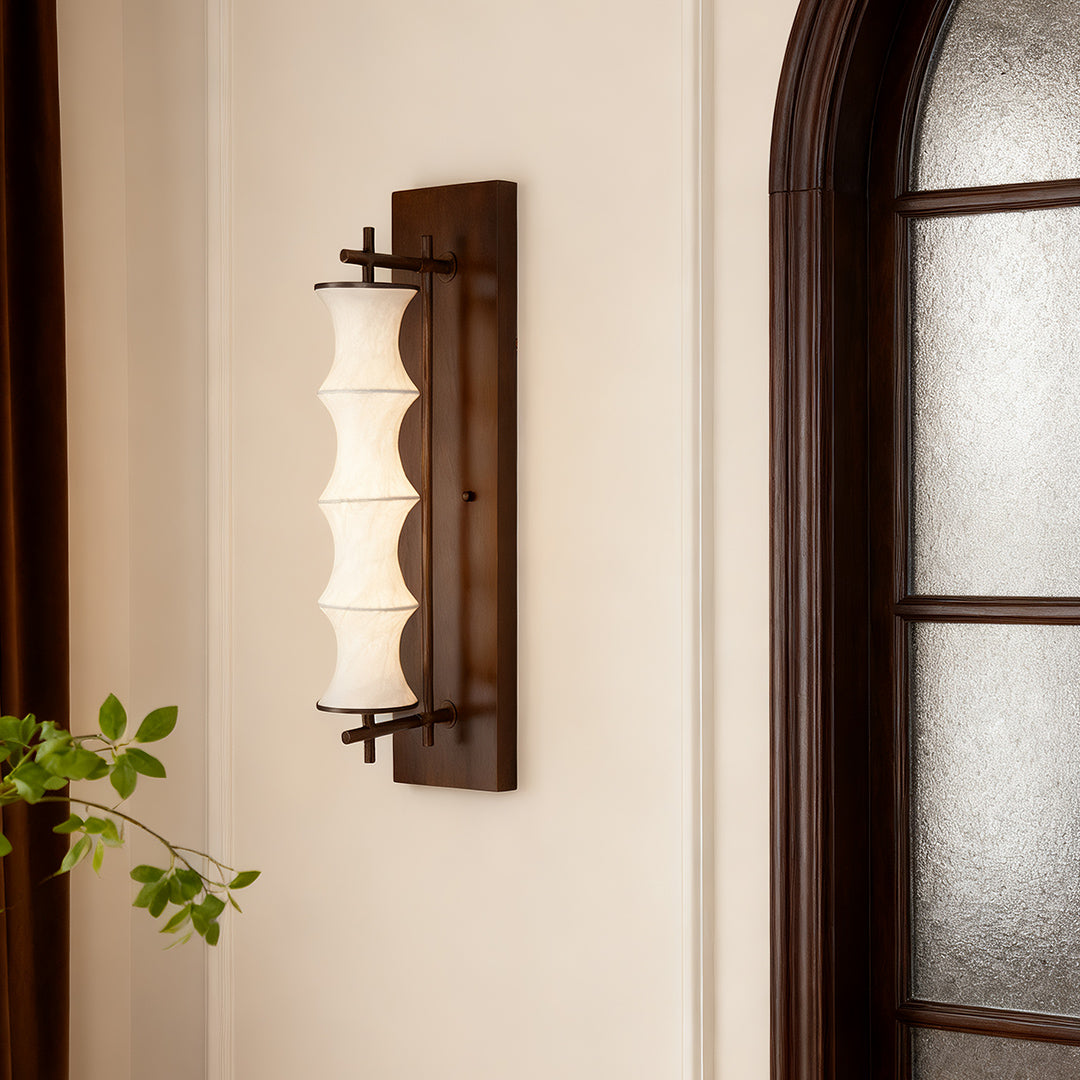 Vintage Light Wall Sconce Charming Bamboo Node Wall Light