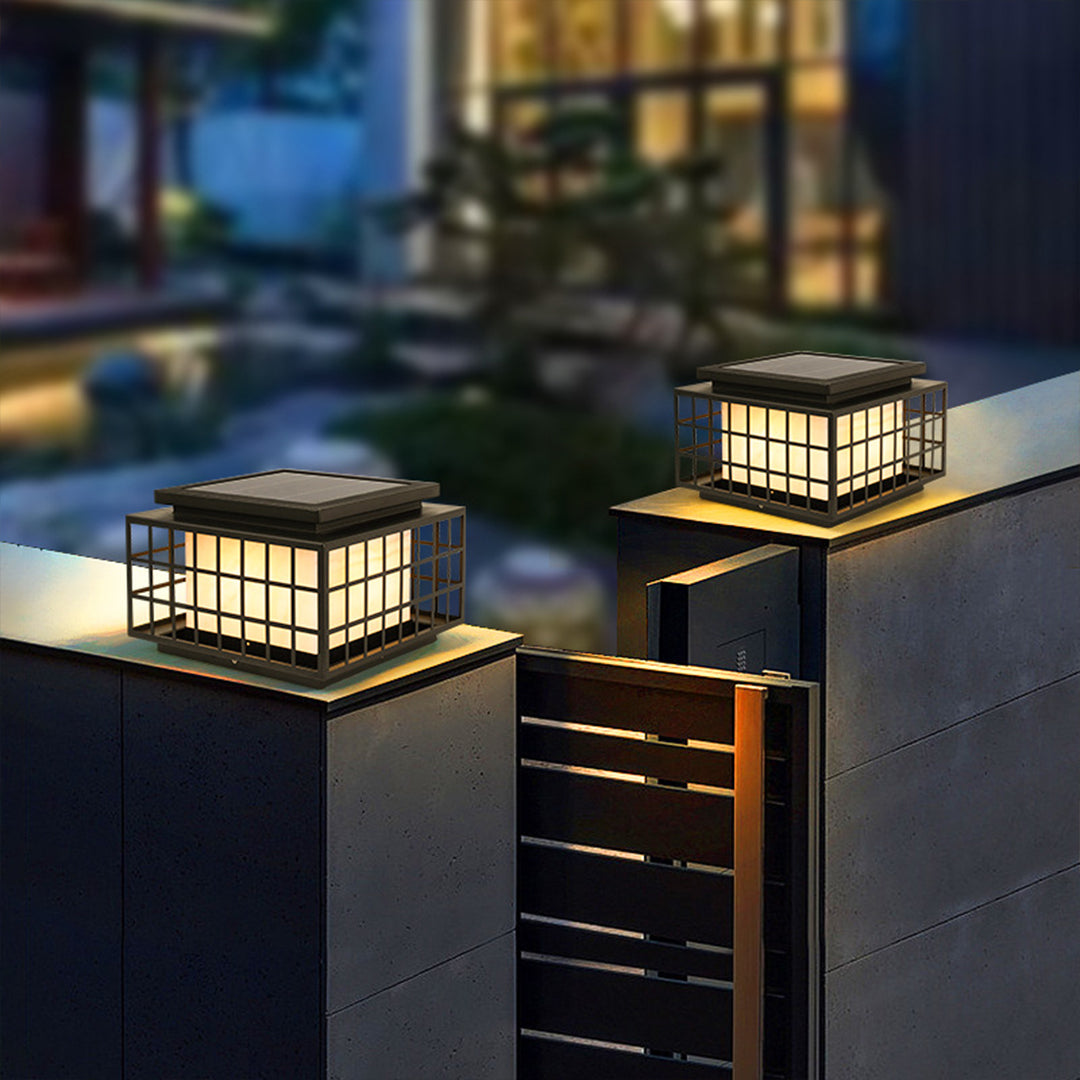 Stainless Steel Modern Pillar Lights