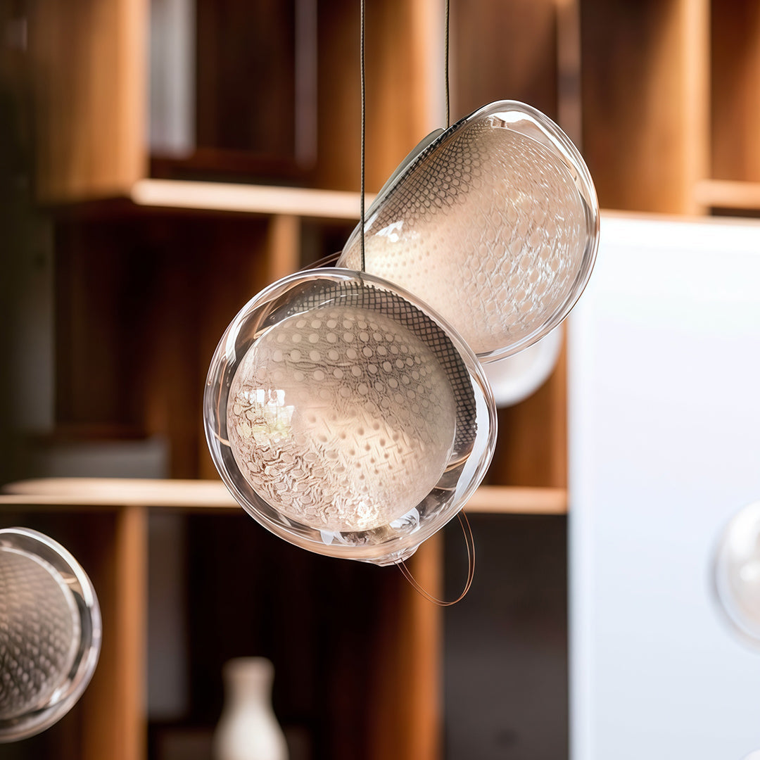 Jellyfish Pendant Light Nordic Luxury Glass Ceiling Light