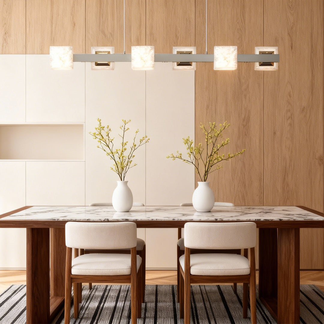 Kitchen Island Chandelier Modern Luxury Cloud Stone Ceiling Light