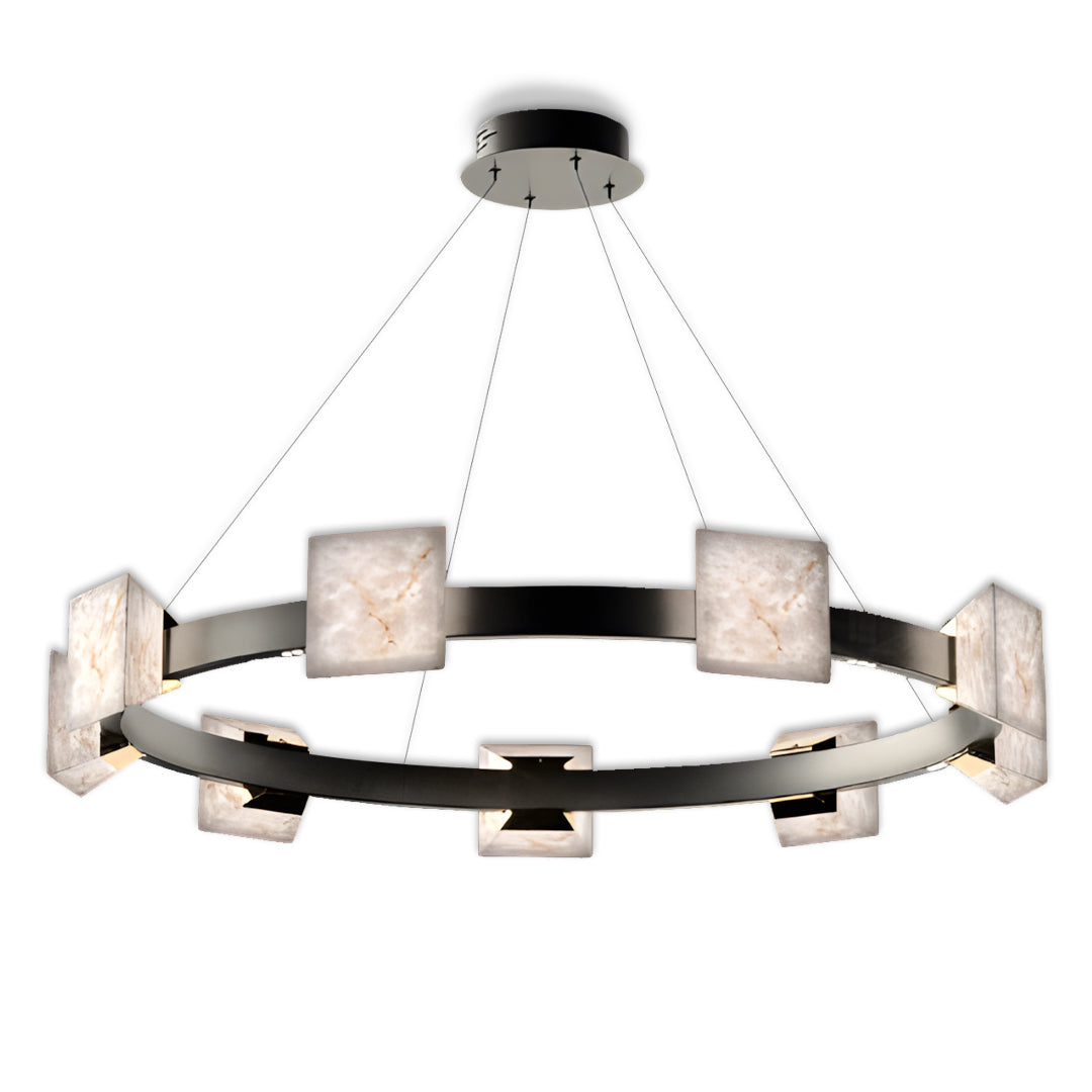 Kitchen Island Chandelier Modern Luxury Cloud Stone Ceiling Light