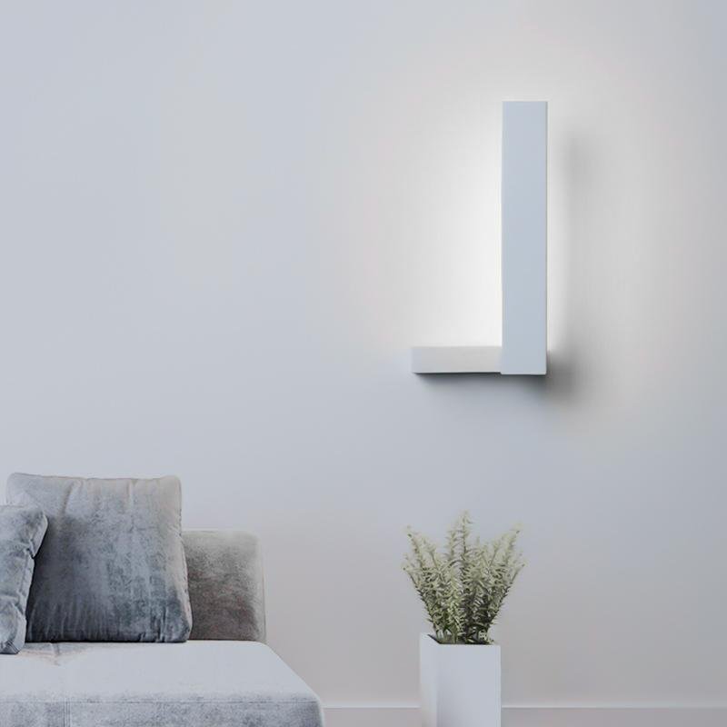 L Shape Wall Light Modern Decorative LED Metal Light