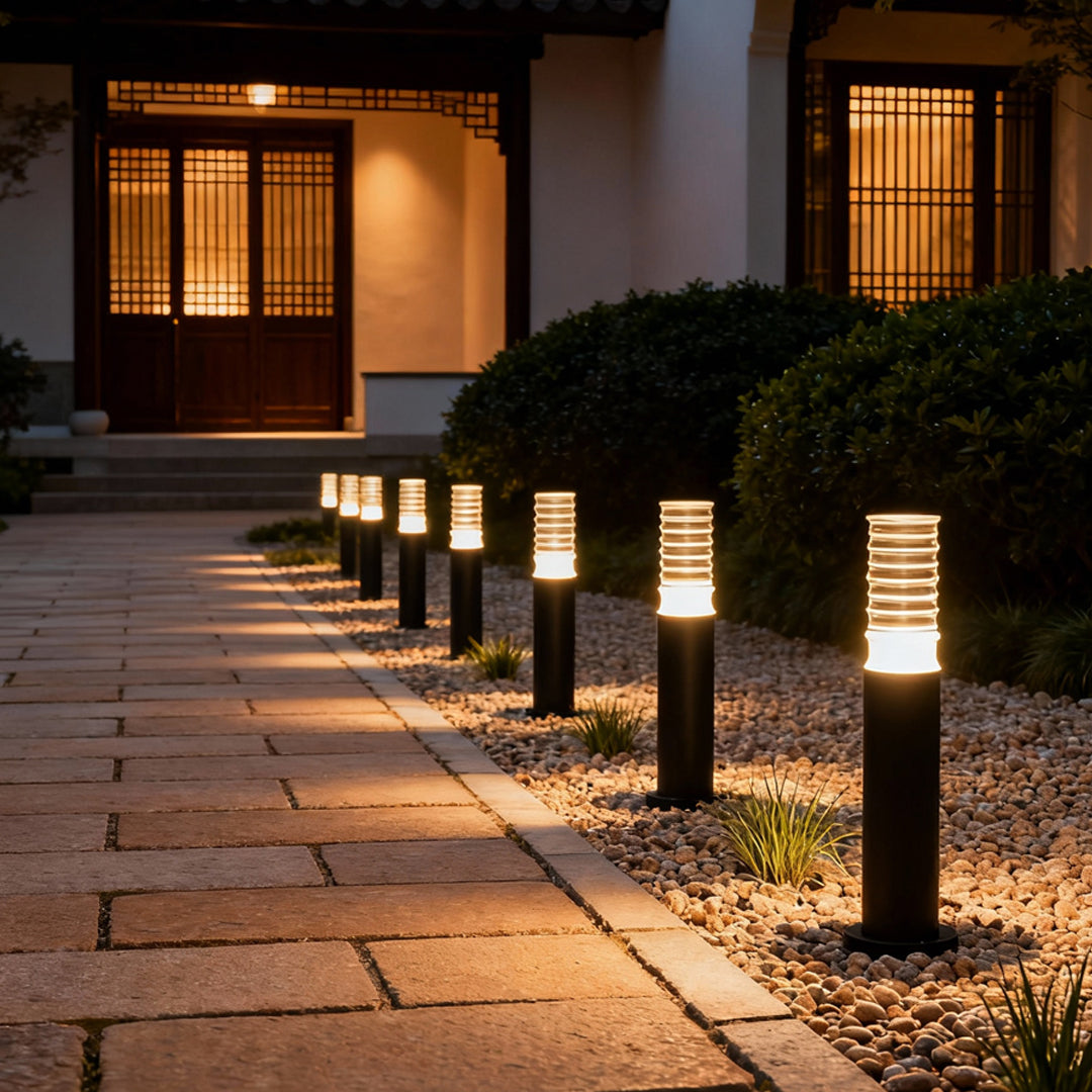 Landscape Lighting Bollard Outdoor LED Bamboo Joint Lamp