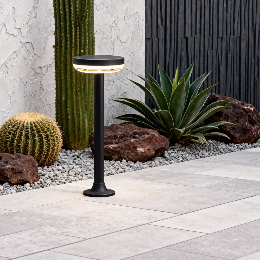Path Light Solar Outdoor Waterproof Black Mater Light