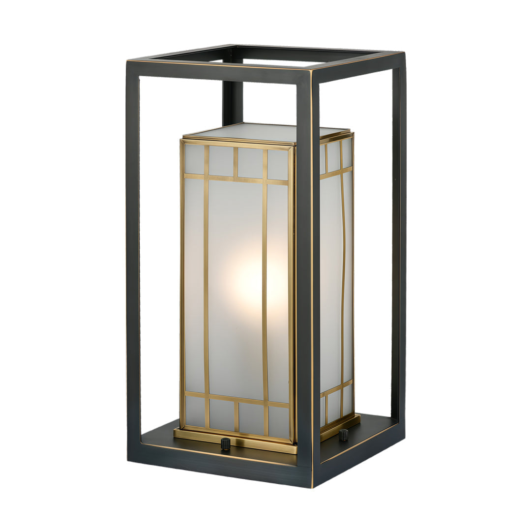 Lantern Bollard Light Outdoor Waterproof Minimalist Lamp