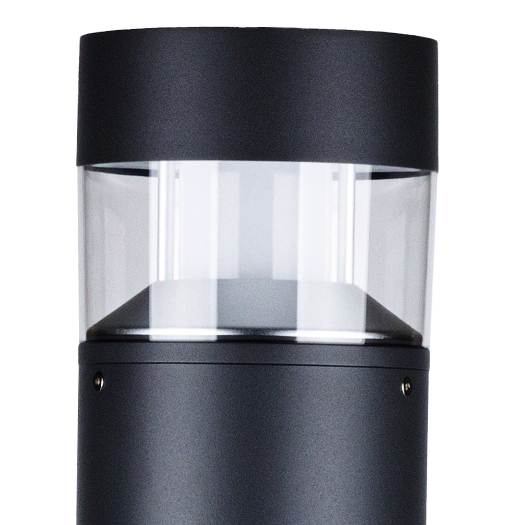 Outdoor 31in Lawn Bollard Light Minimalist Nordic Pathway Lighting