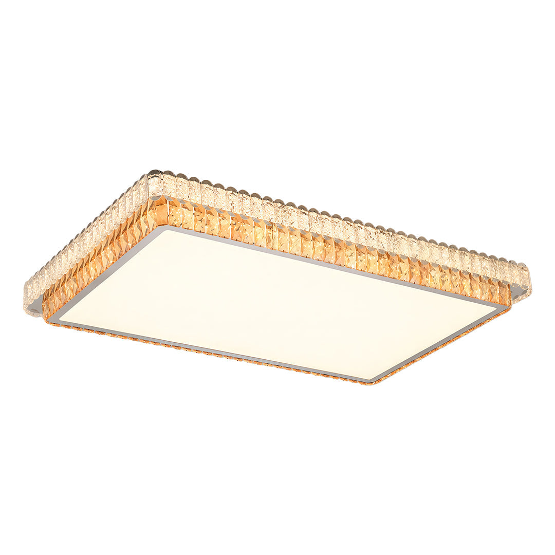 Flush Mount Ceiling Light Modern Luxury Minimalist Crystal LED Lamp