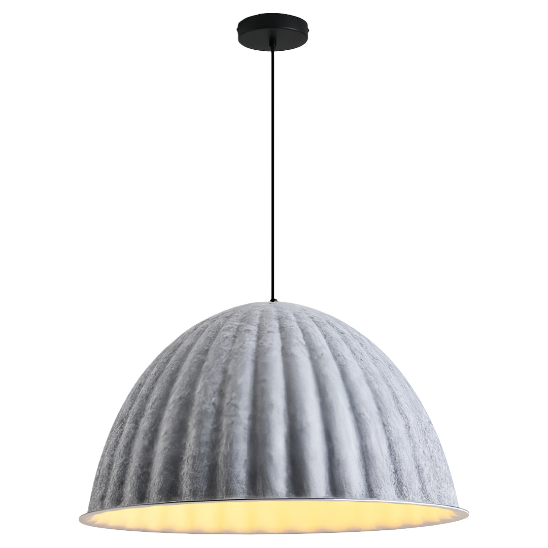 Gray Pendant Light Creative Pumpkin-Shaped Felt ceiling lights