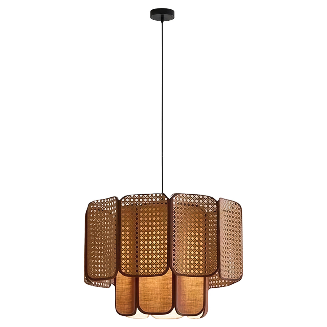 Bamboo Pendant Lights Japanese Zen Rattan Ceiling Light