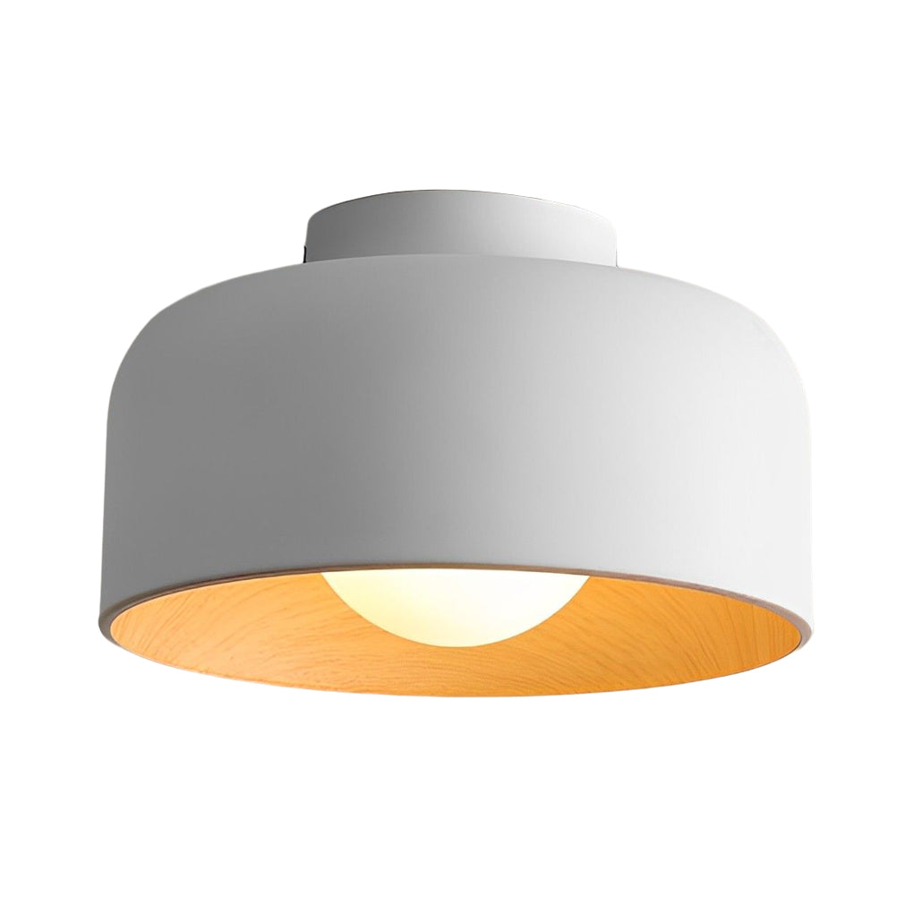LED Ceiling Light Wood Grain Nordic Minimalist Light