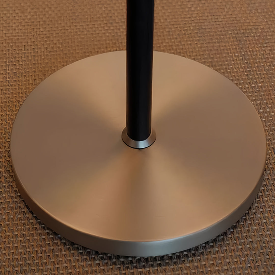 Floor Lamp with LED Drum Shade Elegant Ambient Tall Standing Light