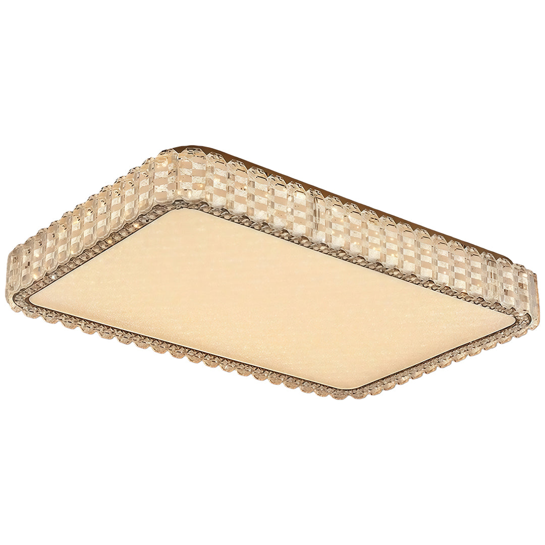 LED Flush Mount Ceiling Light Fixtures Luxury Crystal Lamp