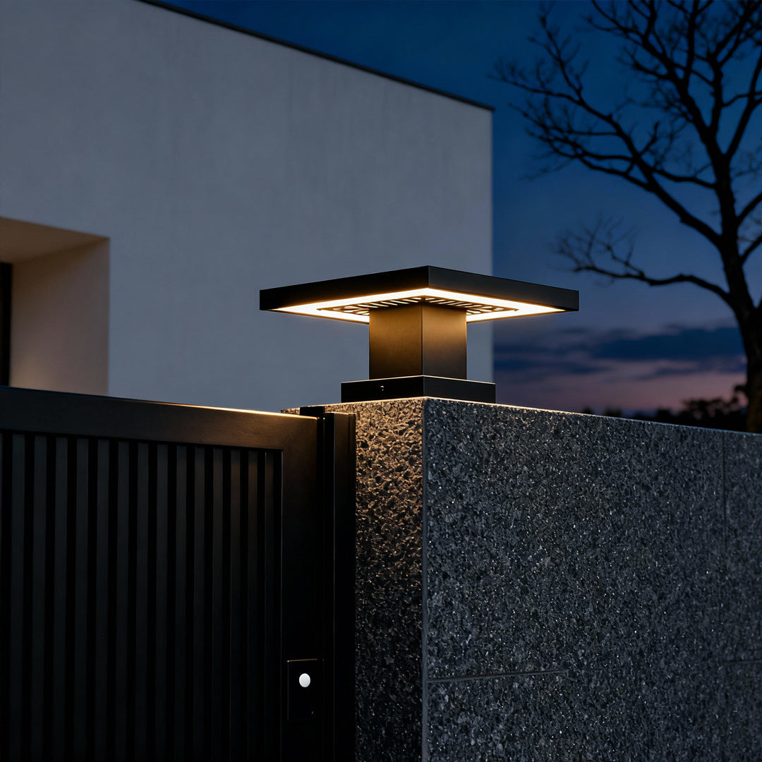 LED Gate Pillar Light Outdoor Waterproof Fence Light