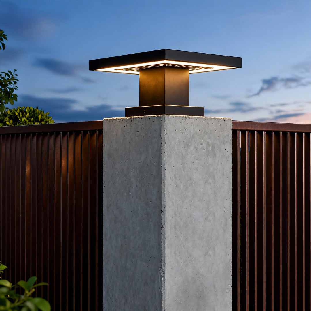 LED Gate Pillar Light Outdoor Waterproof Fence Light