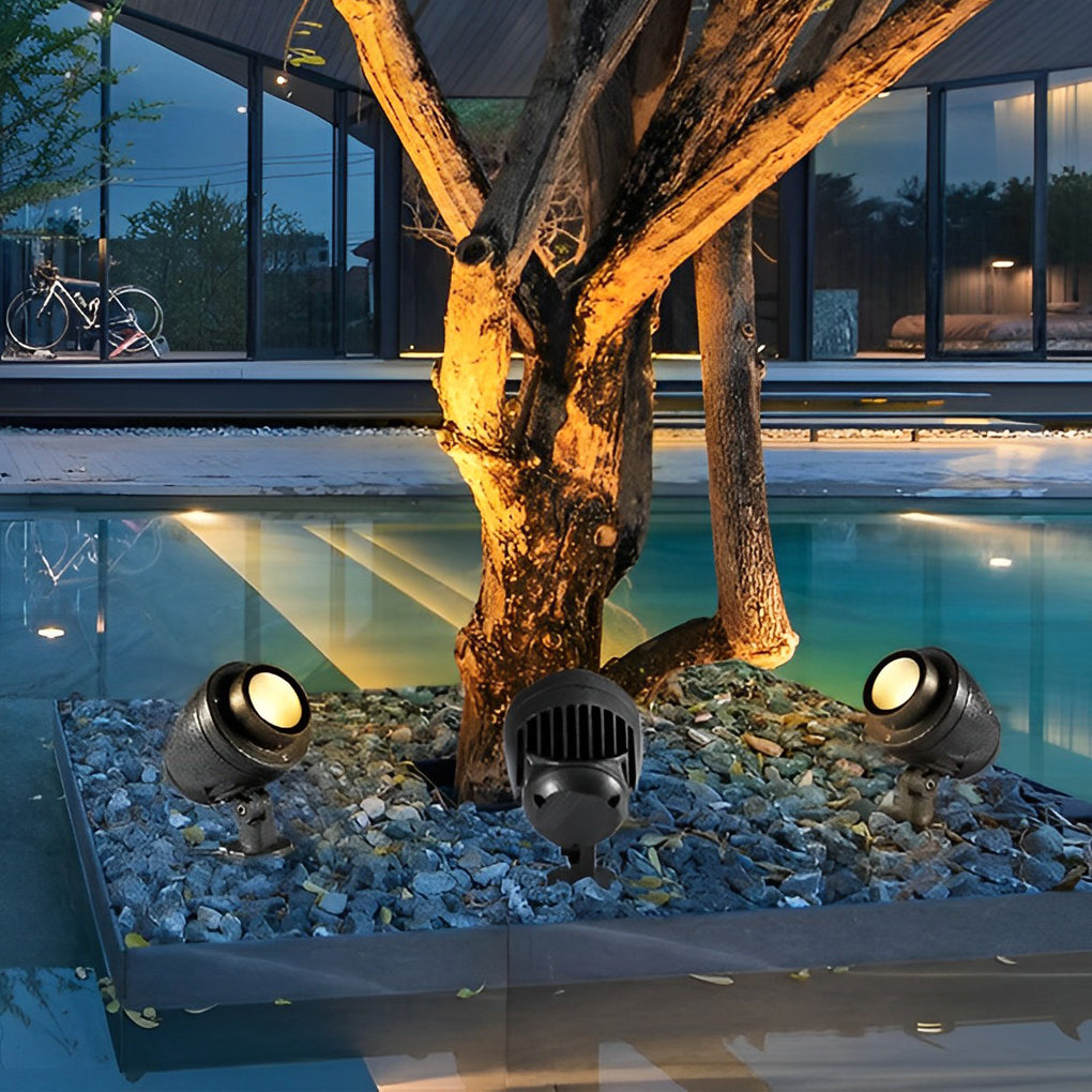 LED Landscape Spotlight Waterproof Adjustable LED Modern Outdoor Light