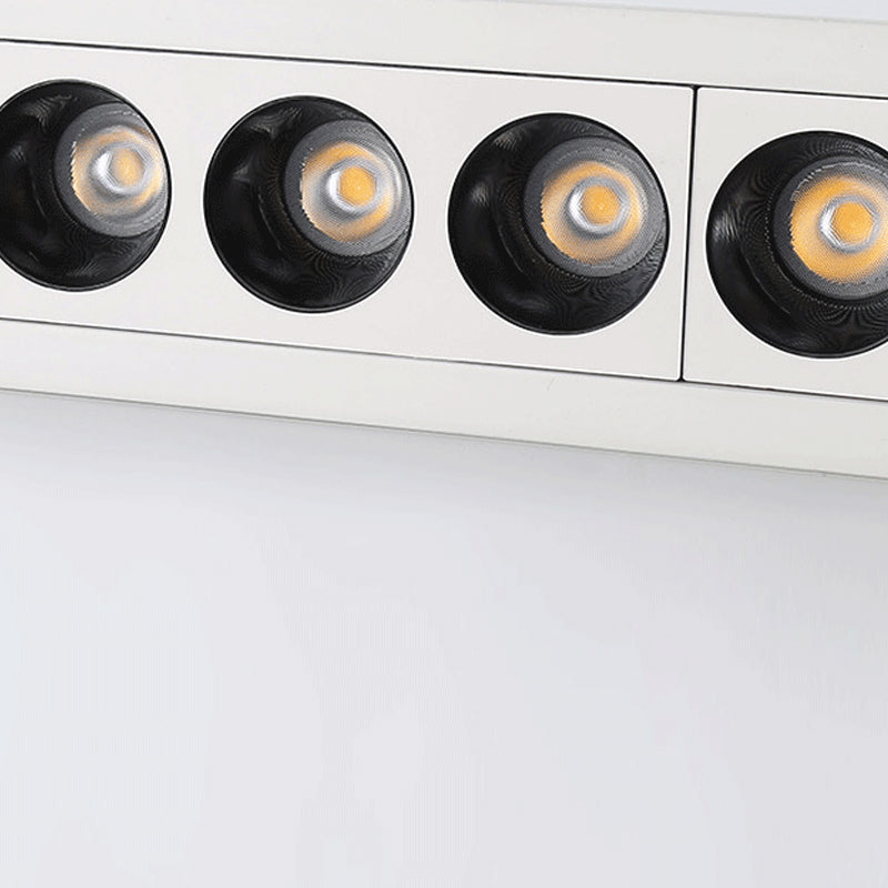LED Spotlights Bulbs Modern White Aluminum Recessed Light