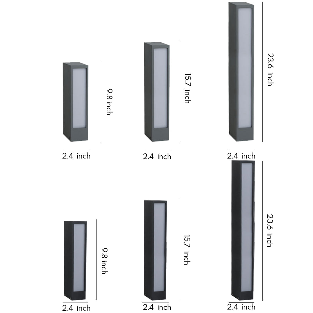 LED Wall Light Outdoor Waterproof Modern Landscape Light