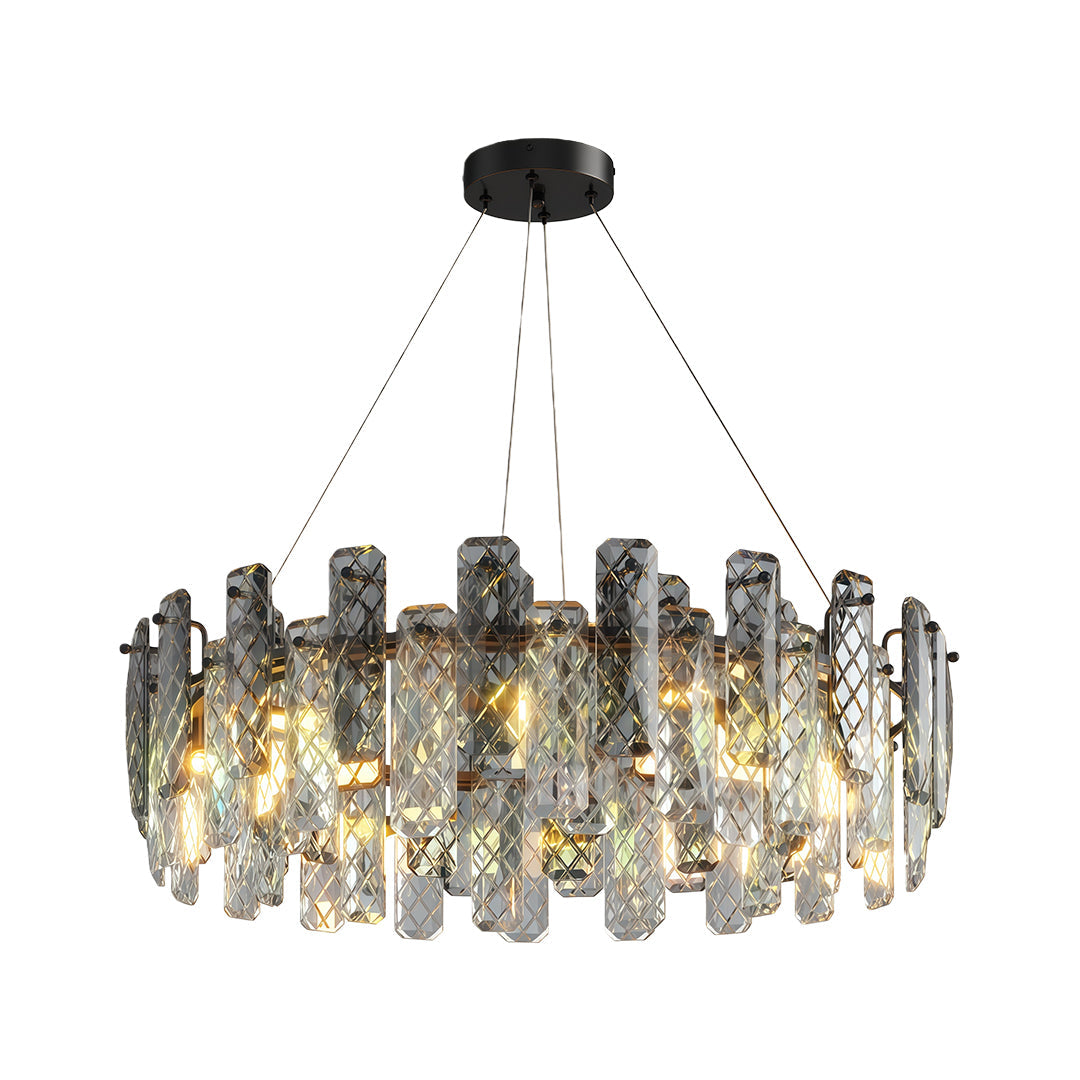 Contemporary Crystal Chandeliers LED Ceiling Light
