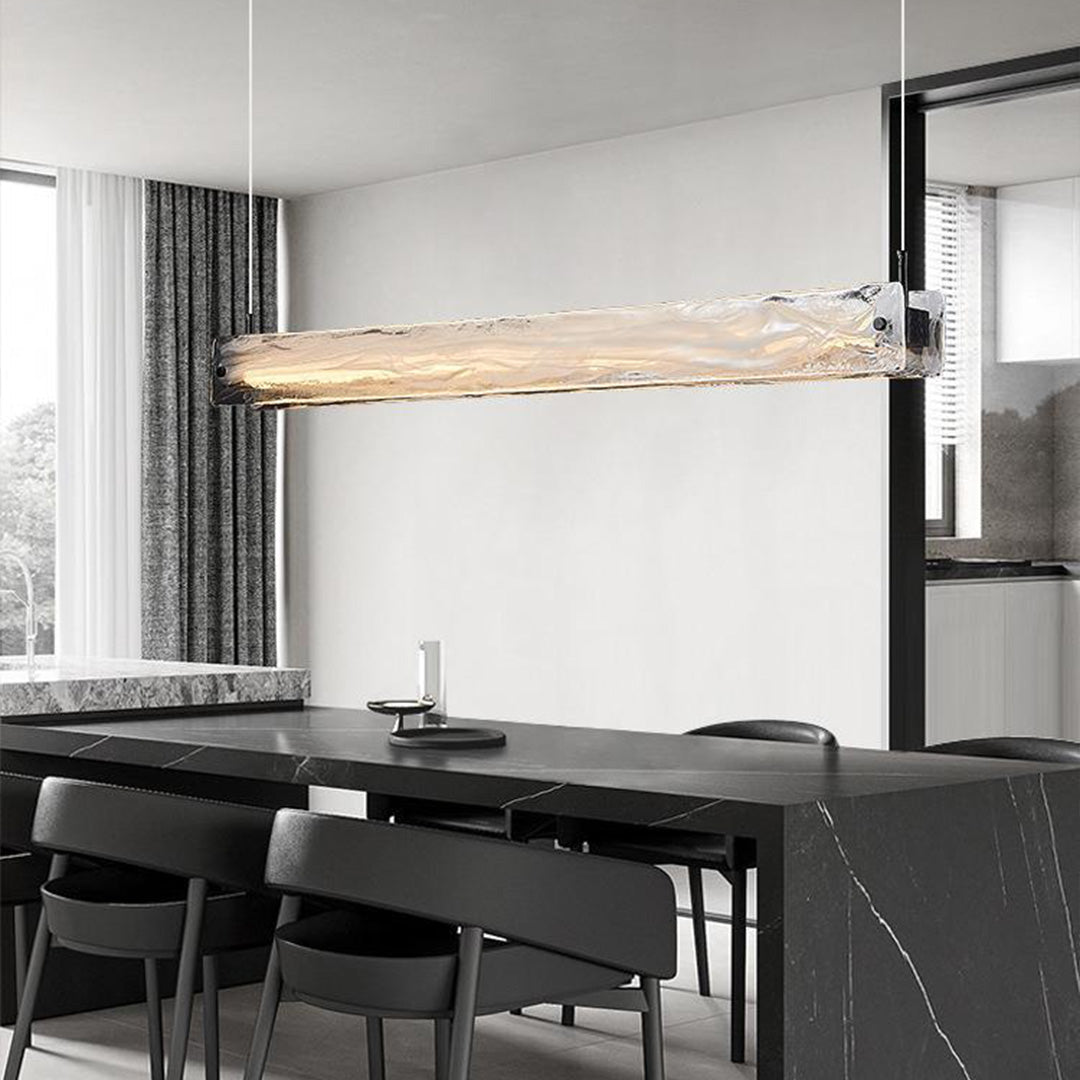 Glass Pendant Light For Kitchen Italian Minimalist Island Hanging Light