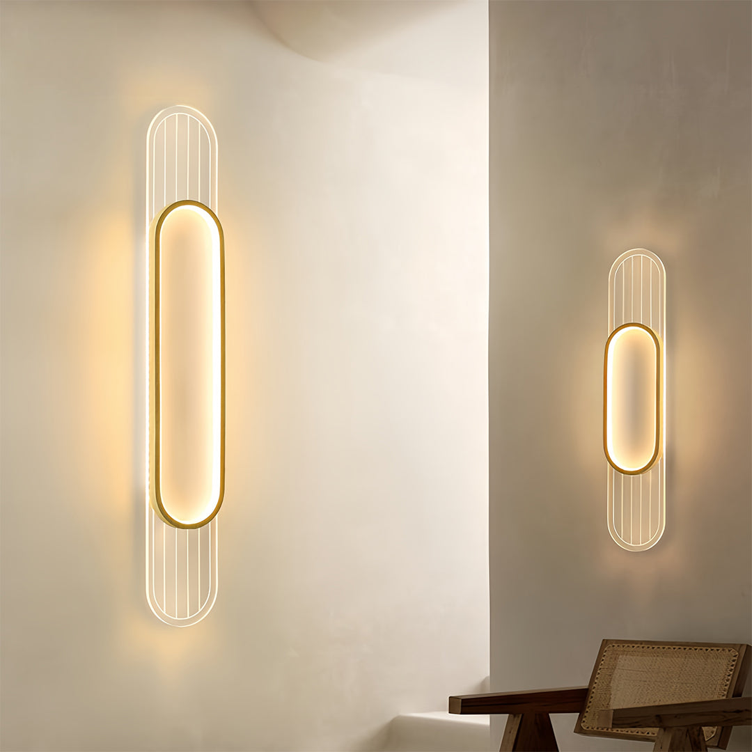 Linear LED Wall Light Modern Minimalist Creative Lamp
