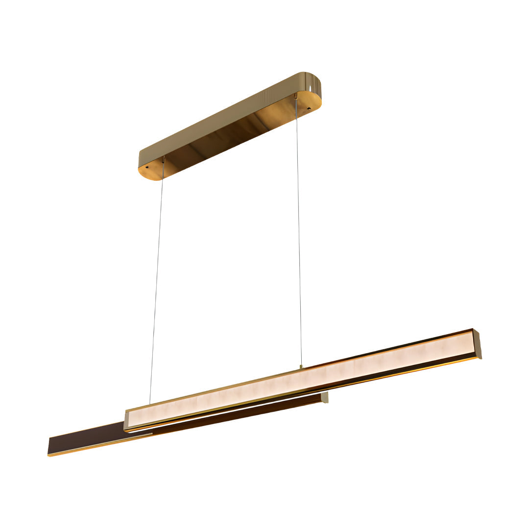 Linear Suspension Light Fixtures Modern Minimalist LED Lamp