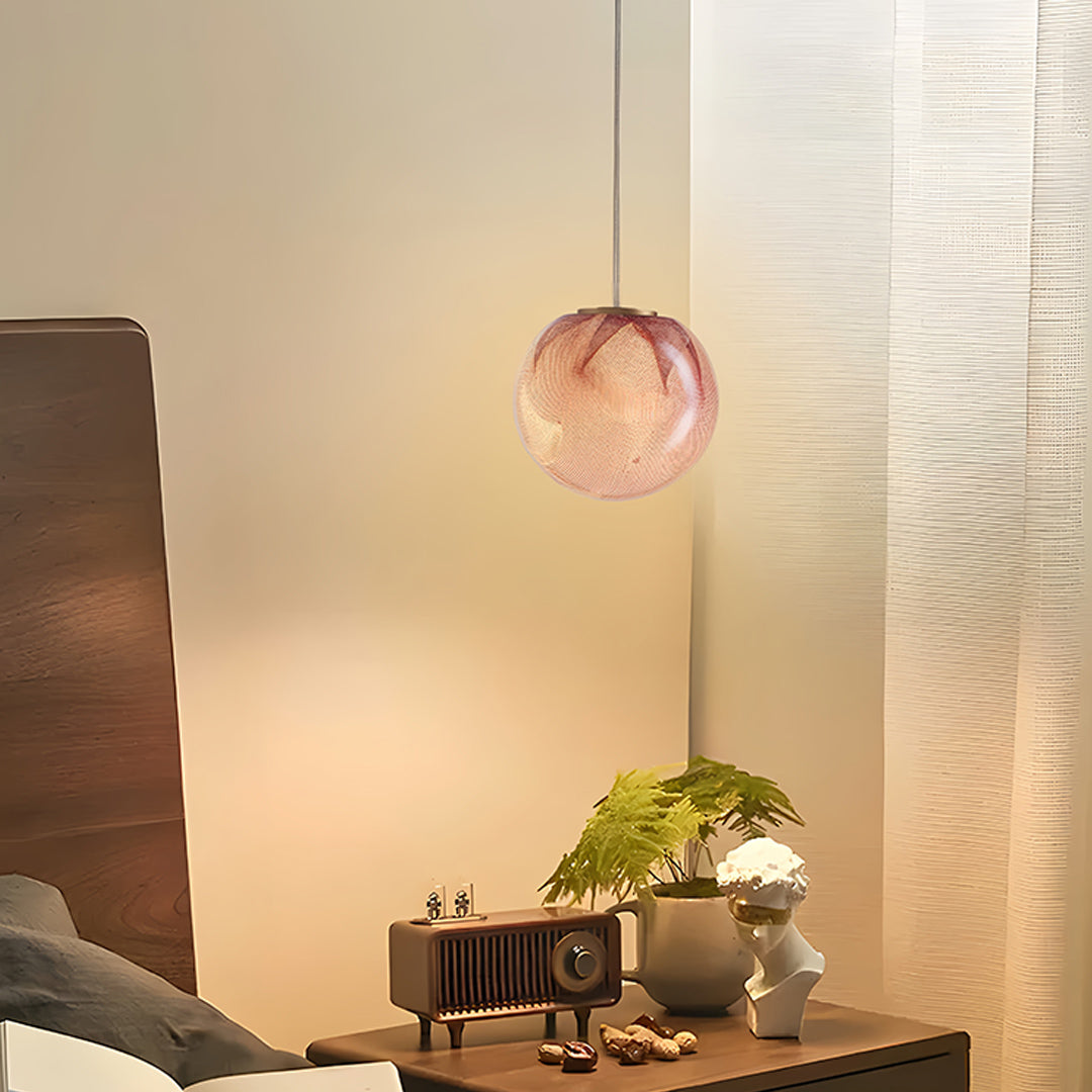 Glass Globe Pendant Lights Modern Minimalist Single Head Light