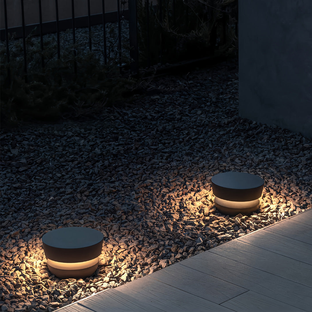 Black Pathway Lights with a Sleek Minimalist Design Lawn Lights