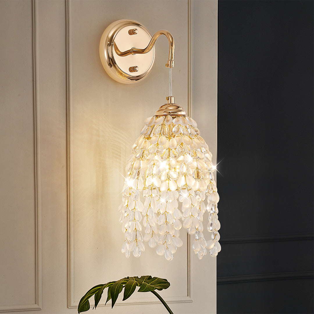 LED Wall Light Decor Luxury Minimalist Crystal Ambient Lamp