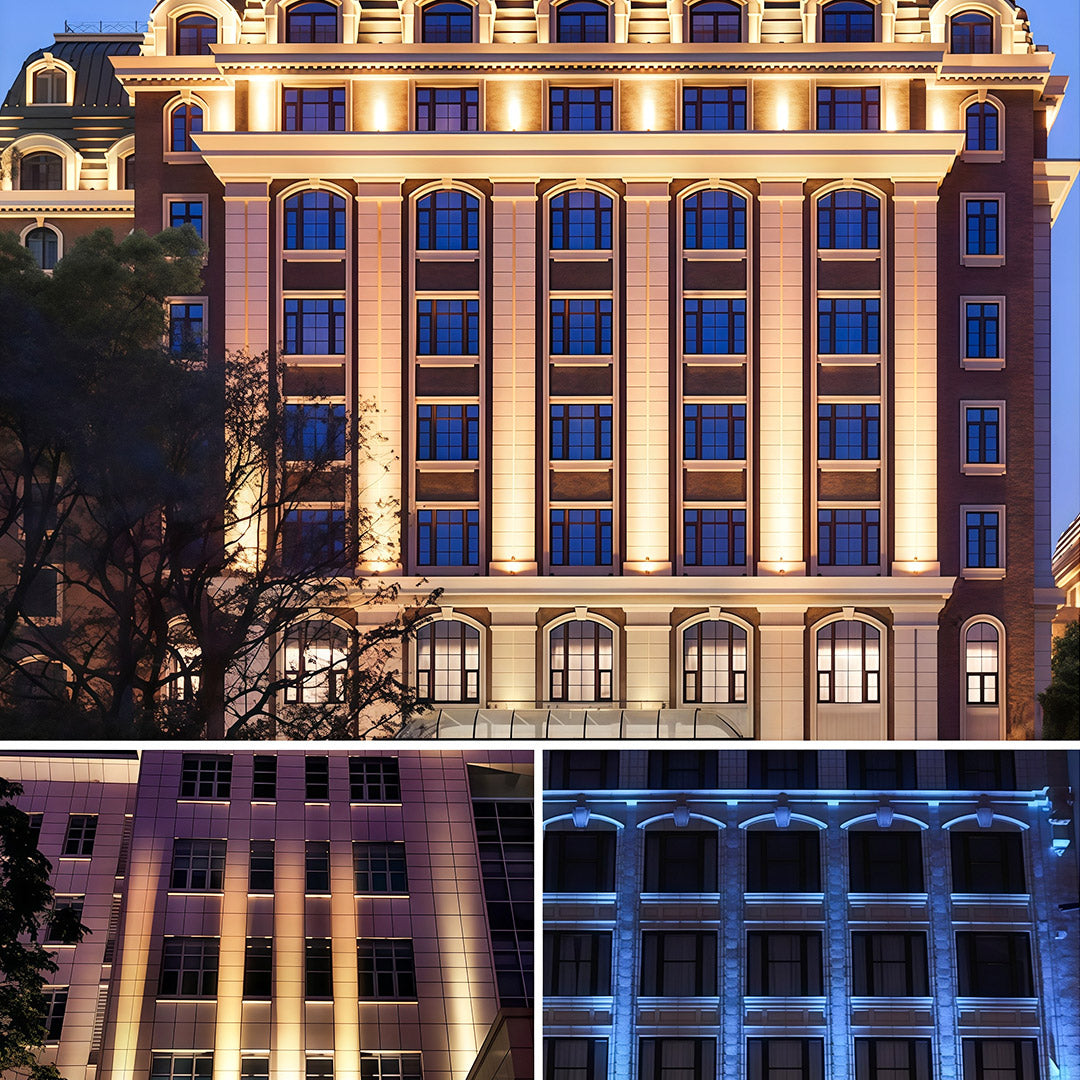 Square Wall Wash Light Outdoor Waterproof LED Narrow Beam Lamp
