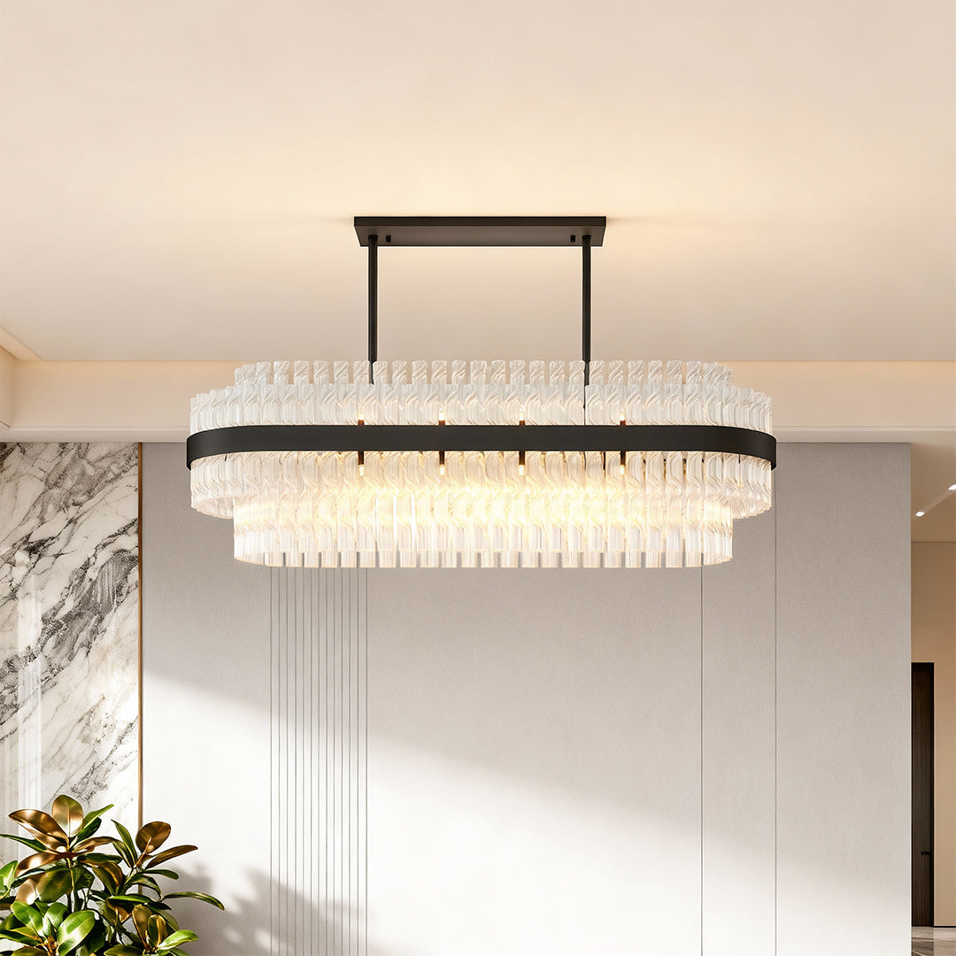Industrial Modern Chandelier Full Copper Luxury Ceiling Light