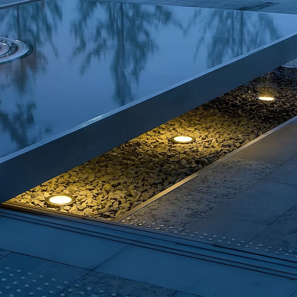 16 PCS In-Ground Paver Lights Waterproof Recessed Lights