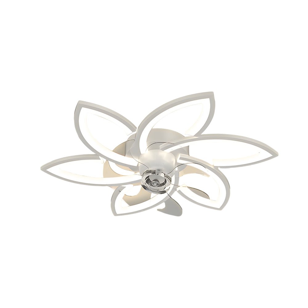 Ceiling Fans with Fancy Lights Modern Floral Light