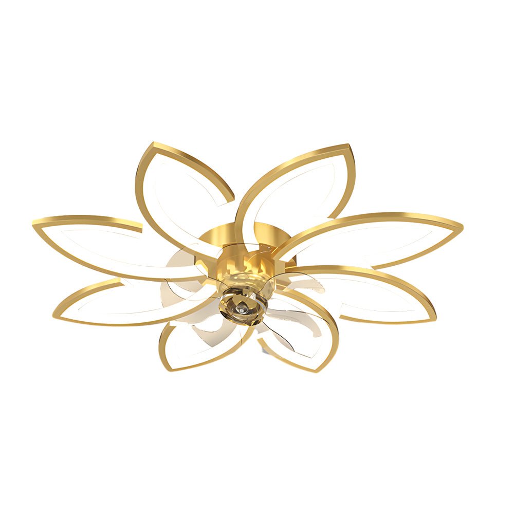 Ceiling Fans with Fancy Lights Modern Floral Light